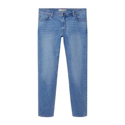 Mango Man slim fit jeans changeant blauw Mango Man slim fit jeans changeant blauw