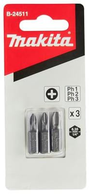 Makita Accessoires Schroefbitset PH 3-delig - B-24511 B-24511