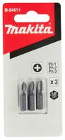 Makita Accessoires Schroefbitset PH 3-delig - B-24511 B-24511 - thumbnail