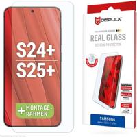 DISPLEX Tempered Glass 2D/Clear (10H) for Samsung Galaxy S24+, Eco Mounting Frame, Tempered Glass, Scratch-Resistant Protective Film, Case-Friendly - thumbnail