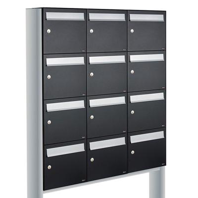 Allux Flow Set 3-Breed, 4-Hoog Op Statief Zwart - 40040070_3x4s