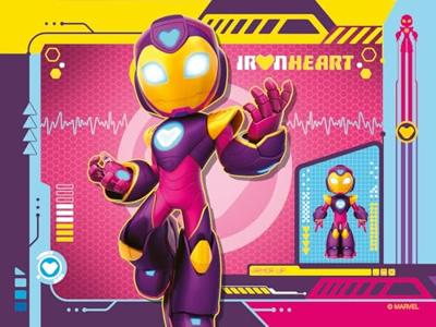 Ravensburger legpuzzel iron man en zijn fantastische vriendjes - 4 puzzels - thumbnail