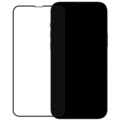 Mobilize Edge-To-Edge Glass Screen Protector Apple iPhone 13 Pro Max/14 Plus Black Full Glue