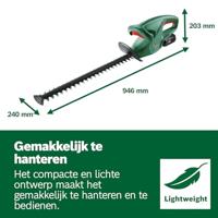 Bosch Home and Garden EASYHEDGECUT 18-45 Heggenschaar Incl. accu, Incl. oplader 18 V Li-ion - thumbnail