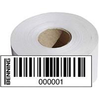 BENNING Barcode labels (Nr. 2001 - 3000) - thumbnail