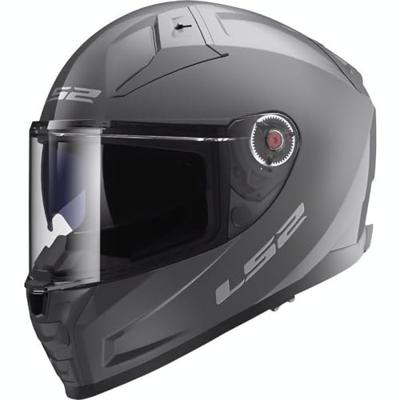 LS2 integraalhelm "ff811 vector ii solid" helmet ff811 vect. ii solid m grey