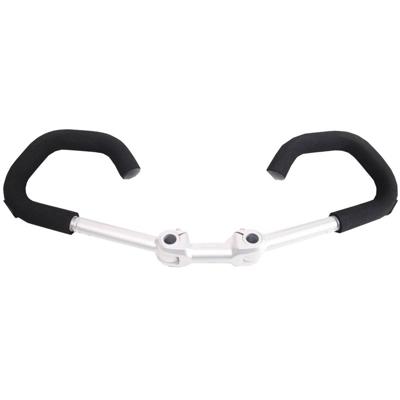 Ergotec vlinderstuur ahs premium 25.4 verstelb. zilver