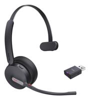 Yealink WH64 Hybrid Mono Teams Headset Draadloos Hoofdband Kantoor/callcenter Micro-USB Bluetooth Zwart - thumbnail