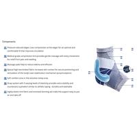 Bauerfeind MalleoTrain Plus Enkelbrace - 2 - Rechts - Grijs - thumbnail