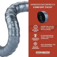 CONTEC stuurlint "comfort.tacky" ct bar tape comfort.tacky asphalt metallic - thumbnail