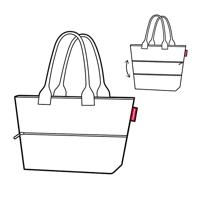 Reisenthel Shopper E1-Twist Sky Rose - thumbnail
