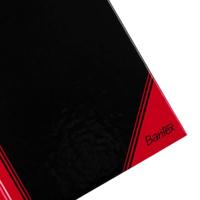 Notitieboek bantex zwart/rood a6 lijn 70gr 96vel | 6 stuks - thumbnail