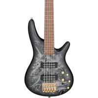 Ibanez SR305EDX Soundgear Black Ice Frozen Matte 5-snarige elektrische basgitaar - thumbnail