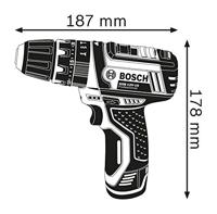 Bosch Professional GSB 12V-15 Accu-klopboor/schroefmachine 2 snelheden - thumbnail