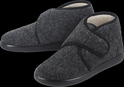 esmara Dames pantoffels (Antraciet, 41)