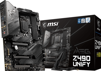MEG Z490 UNIFY - Moederbord - ATX - LGA1200 Socket - Z490 – Realtek 8125B 2.5G LAN - Intel AX201 - Realtek ALC1220 + ESS SABRE9018Q2C combo DAC
