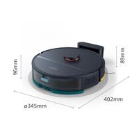 Philips XU2000/10 Robotstofzuiger met Dweilfunctie - Blauw - thumbnail