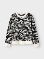 Name it winter sweater meisjes - zwart - oversize fit, gebreid - NkfOrkide - thumbnail