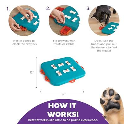 Nina Ottosson dog casino turquoise / oranje - thumbnail