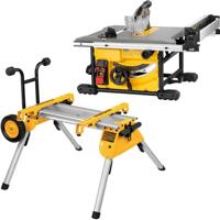 DeWalt DWE7485RS | Precisie tafelzaag | 210mm + DE7400 Onderstel - DWE7485RS-QS - thumbnail