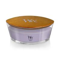 WoodWick lavender spa ellipse candle - thumbnail