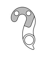 Union derailleurpad gh-135 met schroefset m4x0.7 - thumbnail