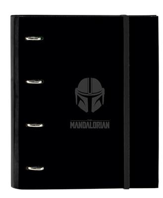 Ringmap The Mandalorian Zwart (27 x 32 x 3.5 cm)