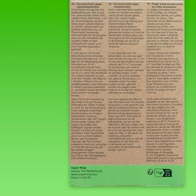 Ninja Mottenvallen Voedsel