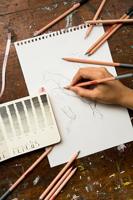 Royal Talens Art Creation Schetsboek Pastel Pink - 13 x 21 cm - 140 gram - thumbnail