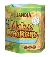 Hollandia Biologische Matze Crackers Spelt 100gr - thumbnail