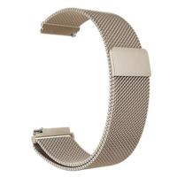 By Qubix - Milanese bandje - Vintage goud - Compatible met Garmin Lily 2 - Compatible Garmin bandje - thumbnail