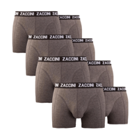 Zaccini 8-pack boxershorts - grey melange - thumbnail