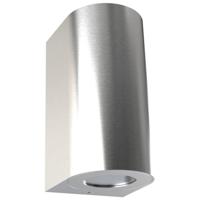Wandlamp gegalvaniseerd up & downlighter &apos;Canto Maxi 2&apos; Nordlux GU10 buitenlicht 49721031 - thumbnail