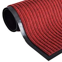VidaXL Deurmat 117x220 cm pvc rood - thumbnail