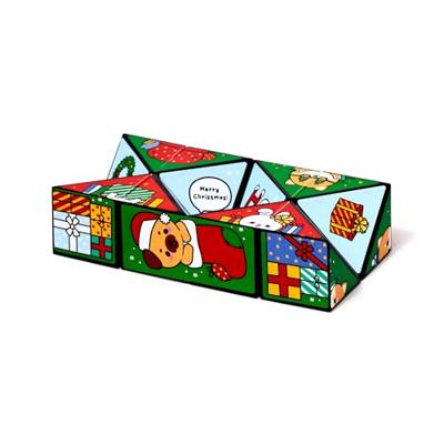 Kerstmis Adoramals Puzzel Kubus Speelgoed