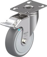 Blickle LKPXA-TPA 101KFD-FI Zwenkwiel met rem Wieldiameter: 100 mm Draagvermogen (max.): 110 kg 1 stuk(s) - thumbnail