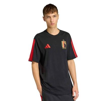 adidas België DNA T-Shirt 2026-2028 Zwart Rood