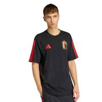 adidas België DNA T-Shirt 2026-2028 Zwart Rood - thumbnail