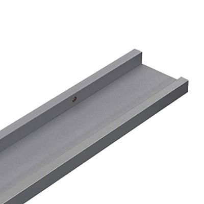 Wandschappen 4 st 40x9x3 cm grijs Wandschappen 4 st 40x9x3 cm grijs
