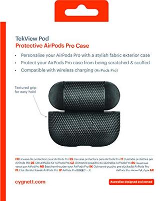 TekView Slim Case voor AirPods Pro - rood / rood