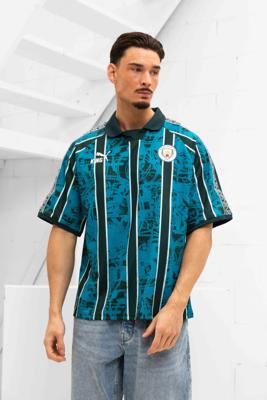 Manchester City KING Retro Shirt Senior 2025/2026 - Maat M - Kleur: GroenBlauw | Soccerfanshop