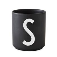 Design Letters - Personal Porcelain Cup S - Black (10204000S) - thumbnail