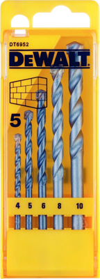 DeWalt Accessoires Cassette, 5-delige, standaard steenboren - DT6952-QZ