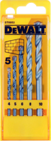 DeWalt Accessoires Cassette, 5-delige, standaard steenboren - DT6952-QZ - thumbnail