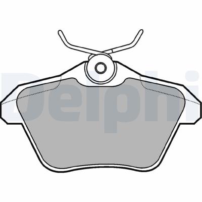 Remblokkenset, schijfrem LP1018 Remblokkenset, schijfrem LP1018