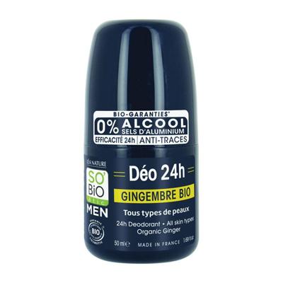 So Bio Etic Deo for men 3-in-1 ginger 50 Milliliter