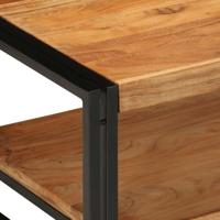 Salontafel 70x50x38 cm massief acaciahout - thumbnail
