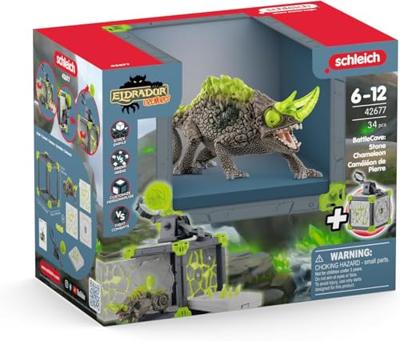 schleich ELDRADOR CREATURES BattleCave Steenkameleon 42677 - thumbnail