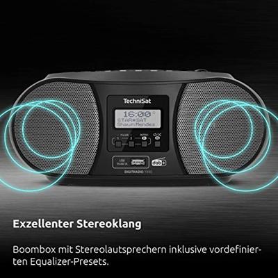 TechniSat Digitradio 1990 DAB radio Zwart - thumbnail