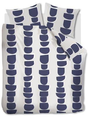 VT wonen VTwonen dekbedovertrek Moons - Indigo 200x200/220 cm